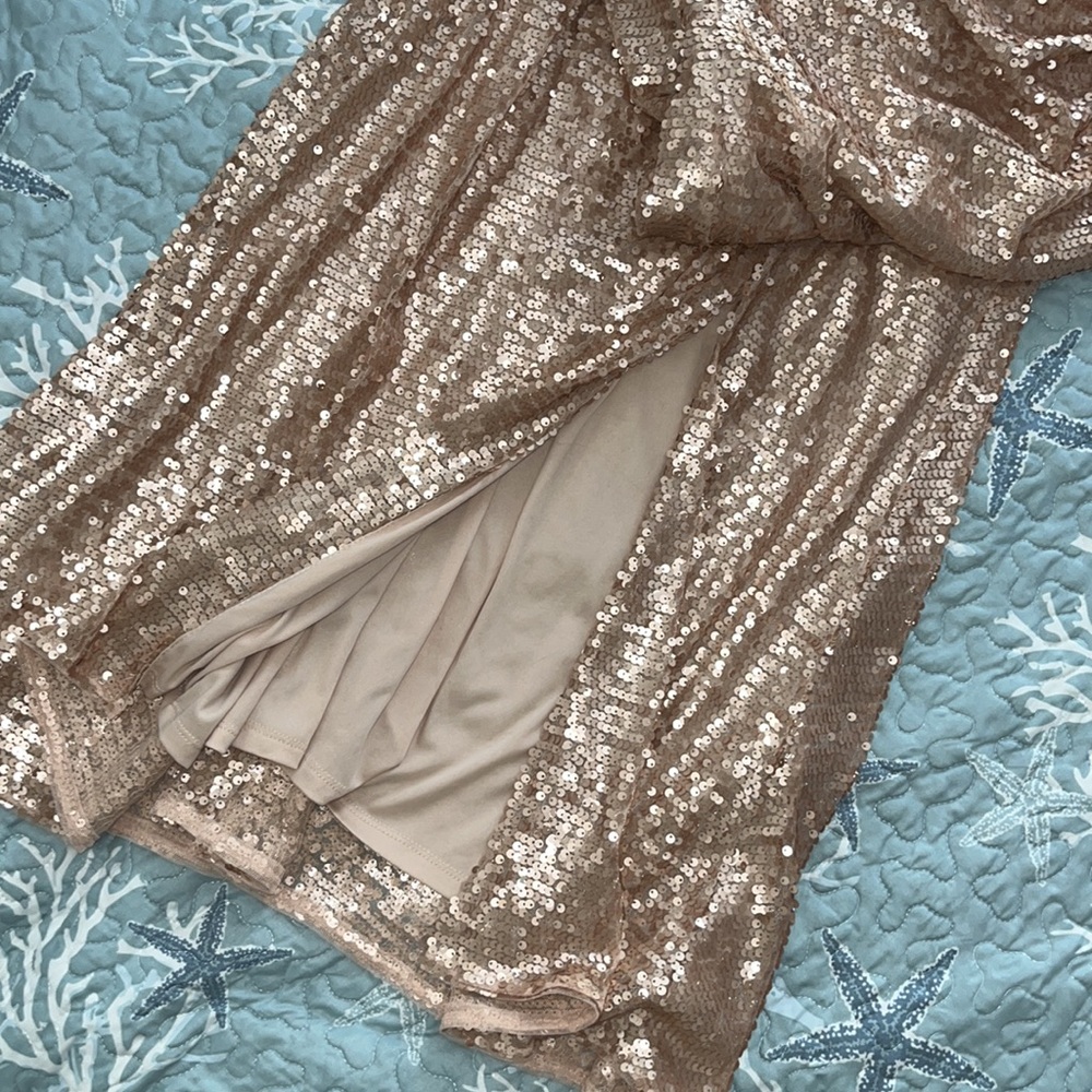 ADRIANNA PAPELL ⭐️ Sequin Evening Gown - Picture 12 of 12